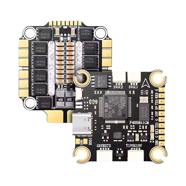 F4 V4 Stack - F408 V4 FC + ES60A 4-in-1 ESC - 30x30