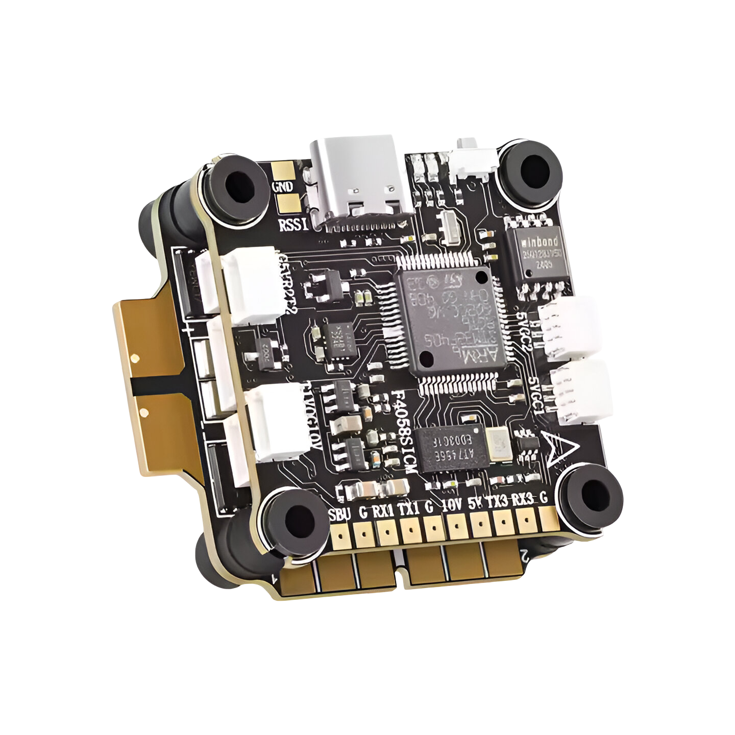 F4 V4 Stack - F408 V4 FC + ES60A 4-in-1 ESC - 30x30